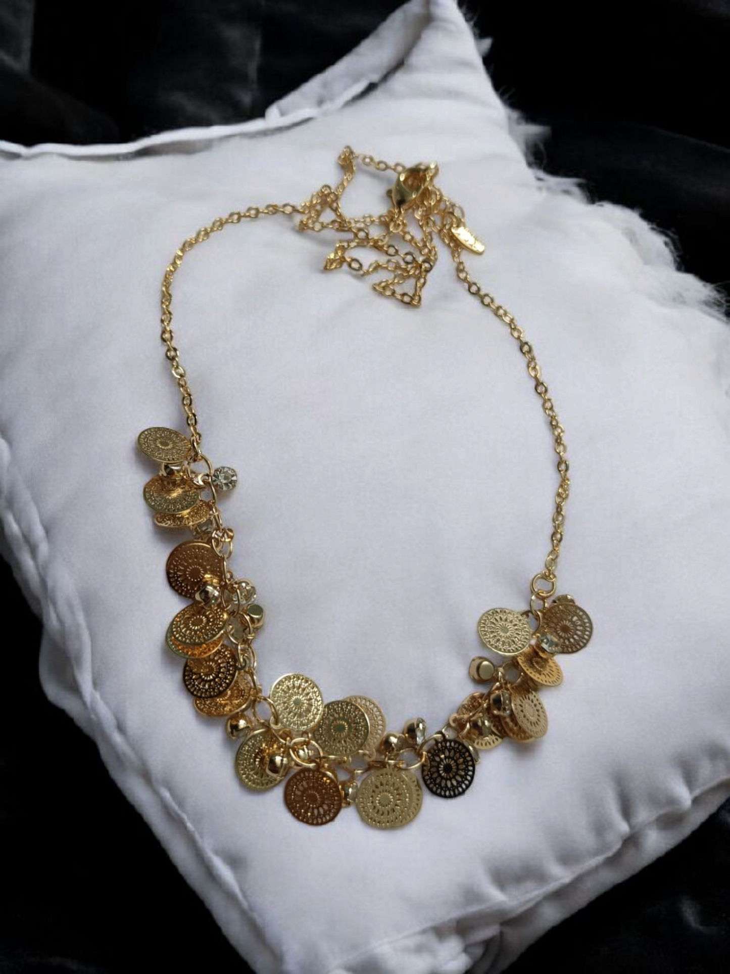 Trendy Gold Plated Coin Charm Bracelet for Women | Boho Style Adjustable Chain Bracelet for Party & Daily Wear