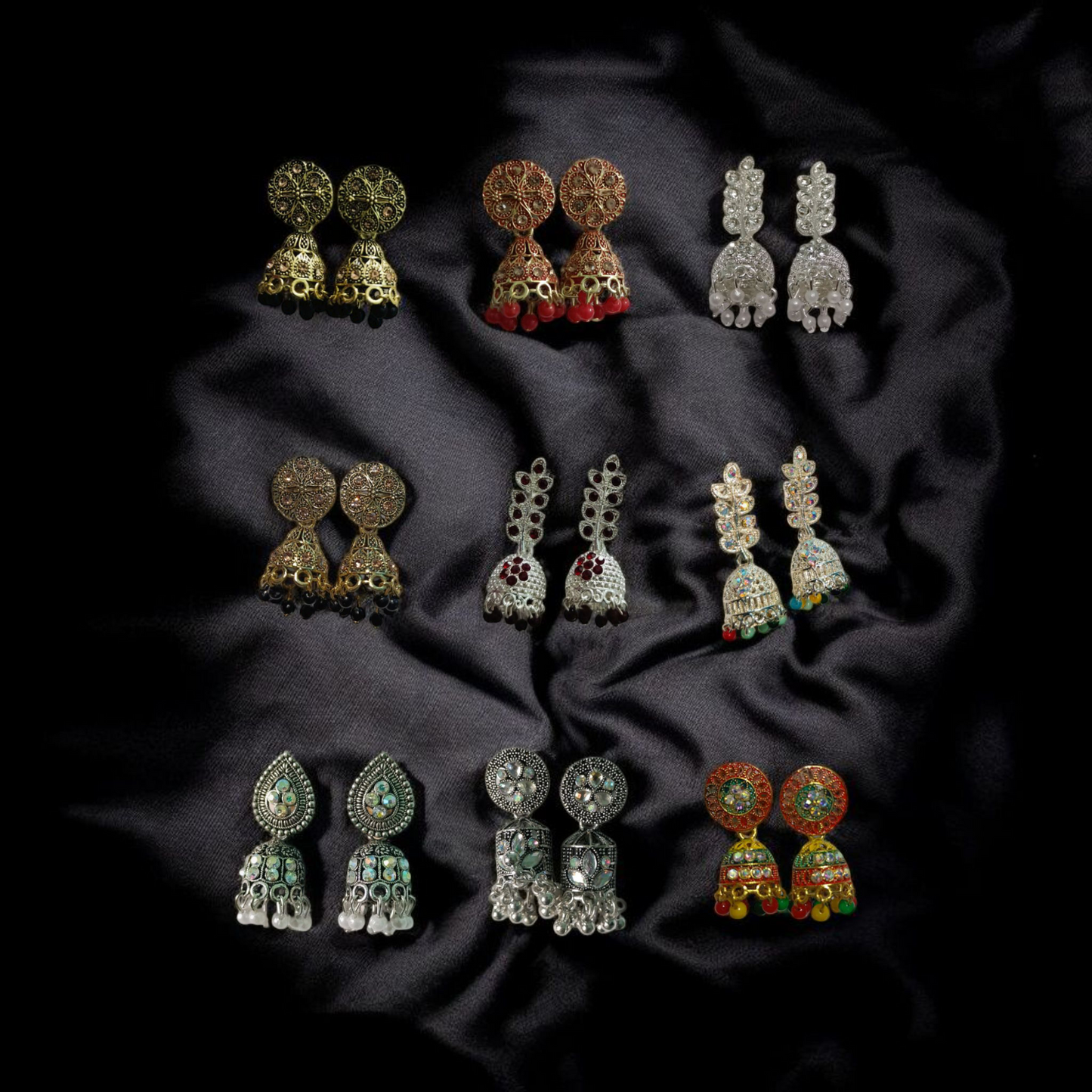 Combo of 9 Earring Set