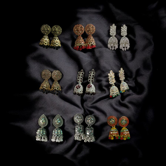 Combo of 9 Earring Set