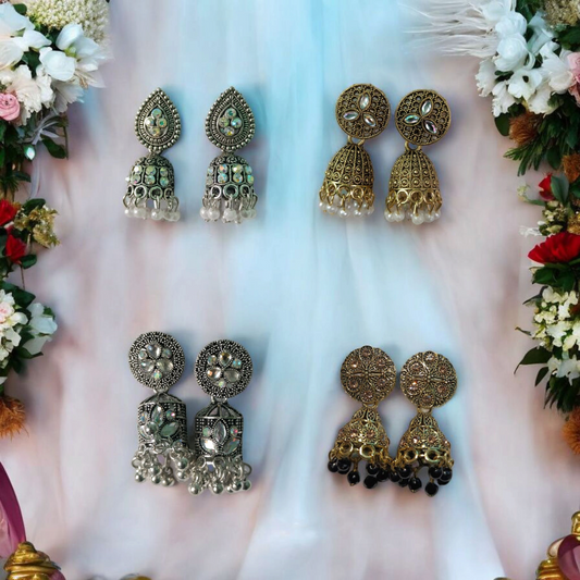 Combo of 4 Earrings